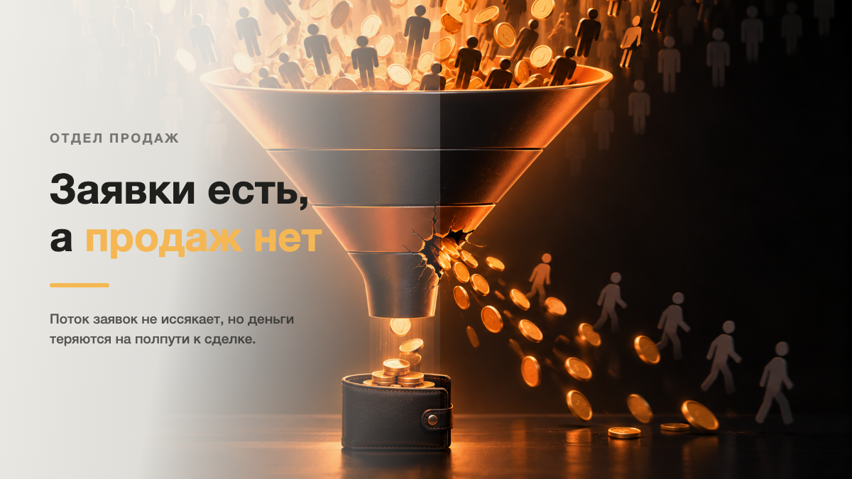 Заявки есть, а продаж нет: дело в продукте, а не в рекламе