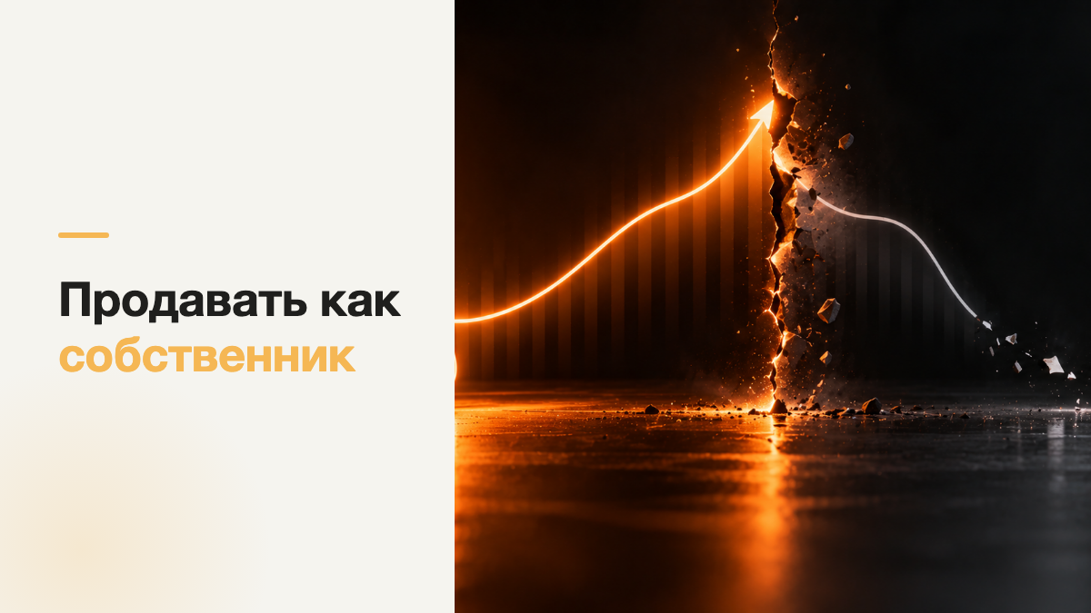 Как сделать, чтобы продавцы продавали как собственник?