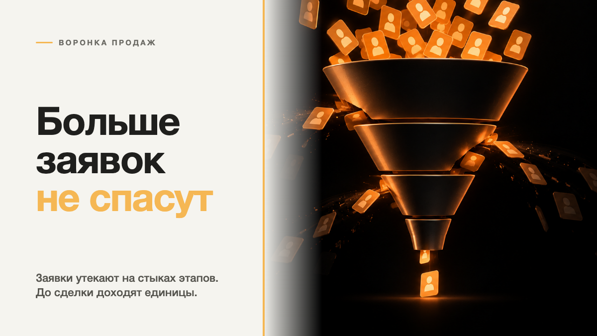 Почему больше заявок не спасут отдел продаж
